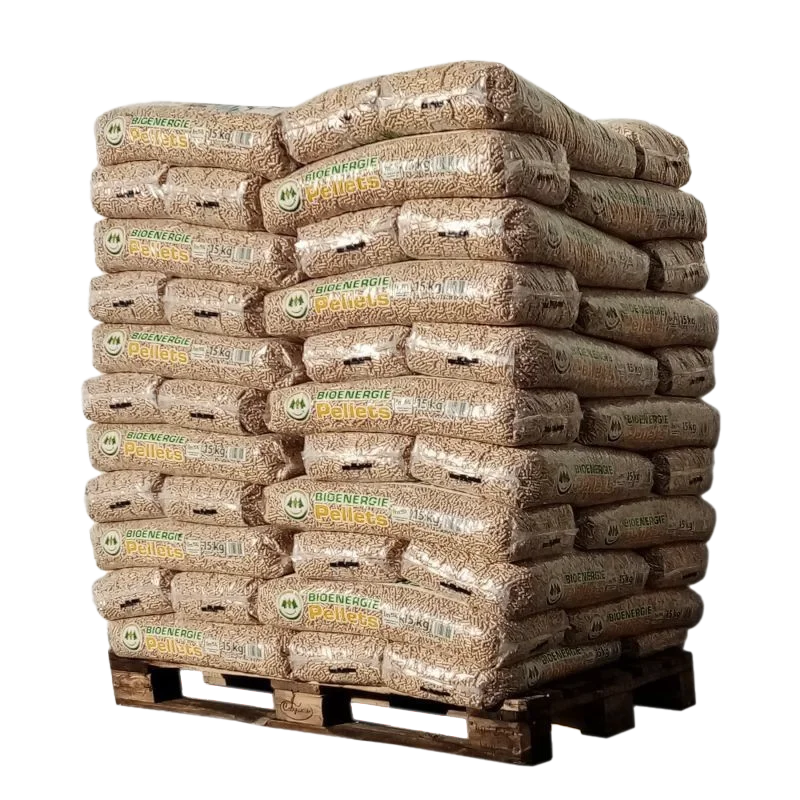 Pellets Bio Energy – Palette de 66 sacs de 15 kg