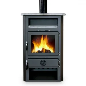 MBS Thermo In – Cuisinière à bois avec chaudière intégrée