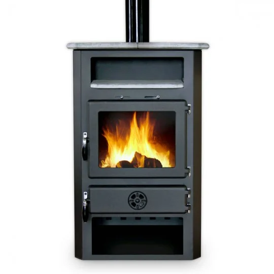 MBS Thermo In – Cuisinière à bois avec chaudière intégrée